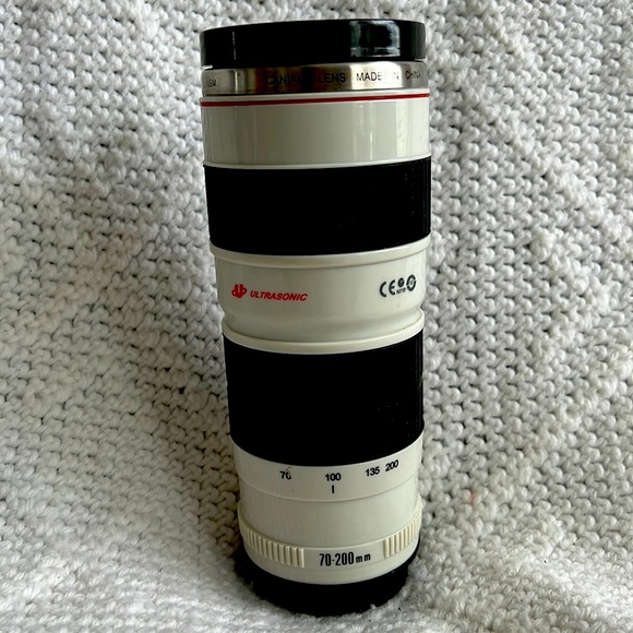 Other - Camera Lens Commuter Mug - White